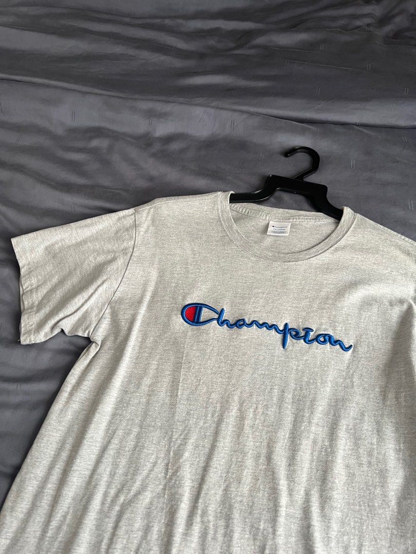 champion t shirt gray