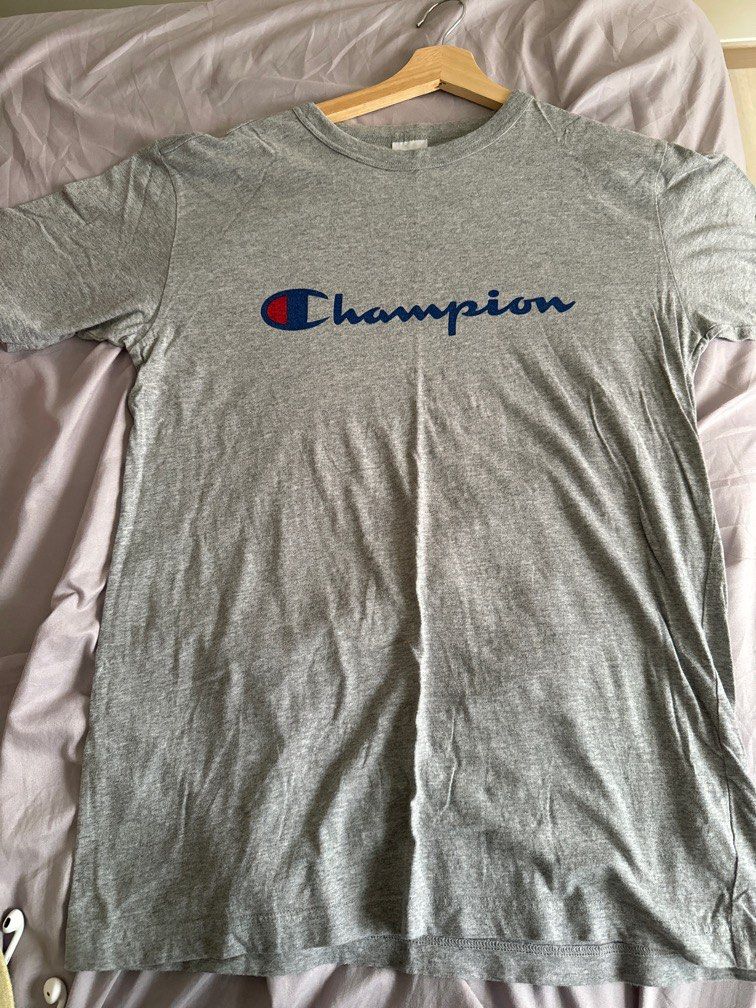 champion t shirt gray