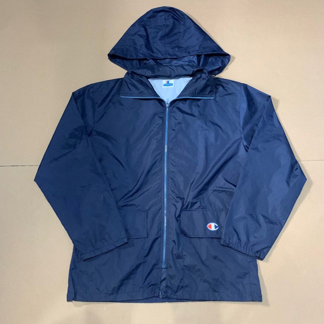 Navy blue champion 2025 windbreaker