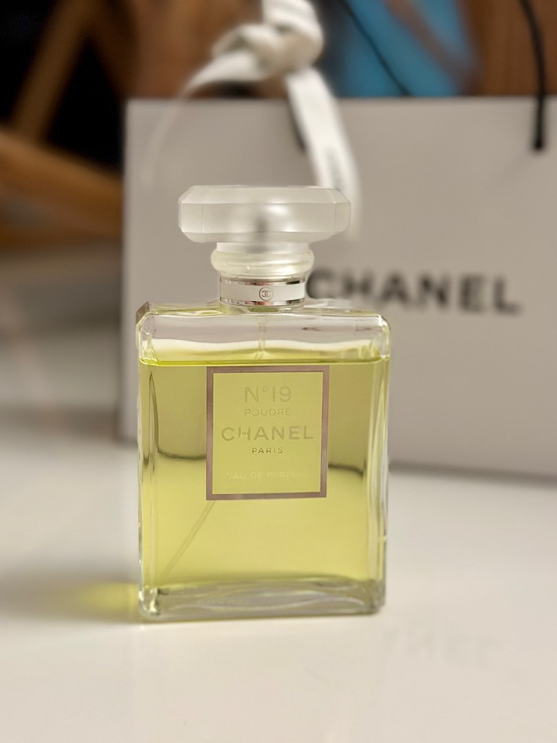 100ml Chanel No.19 Poudre Eau de Parfum Authentic Beauty