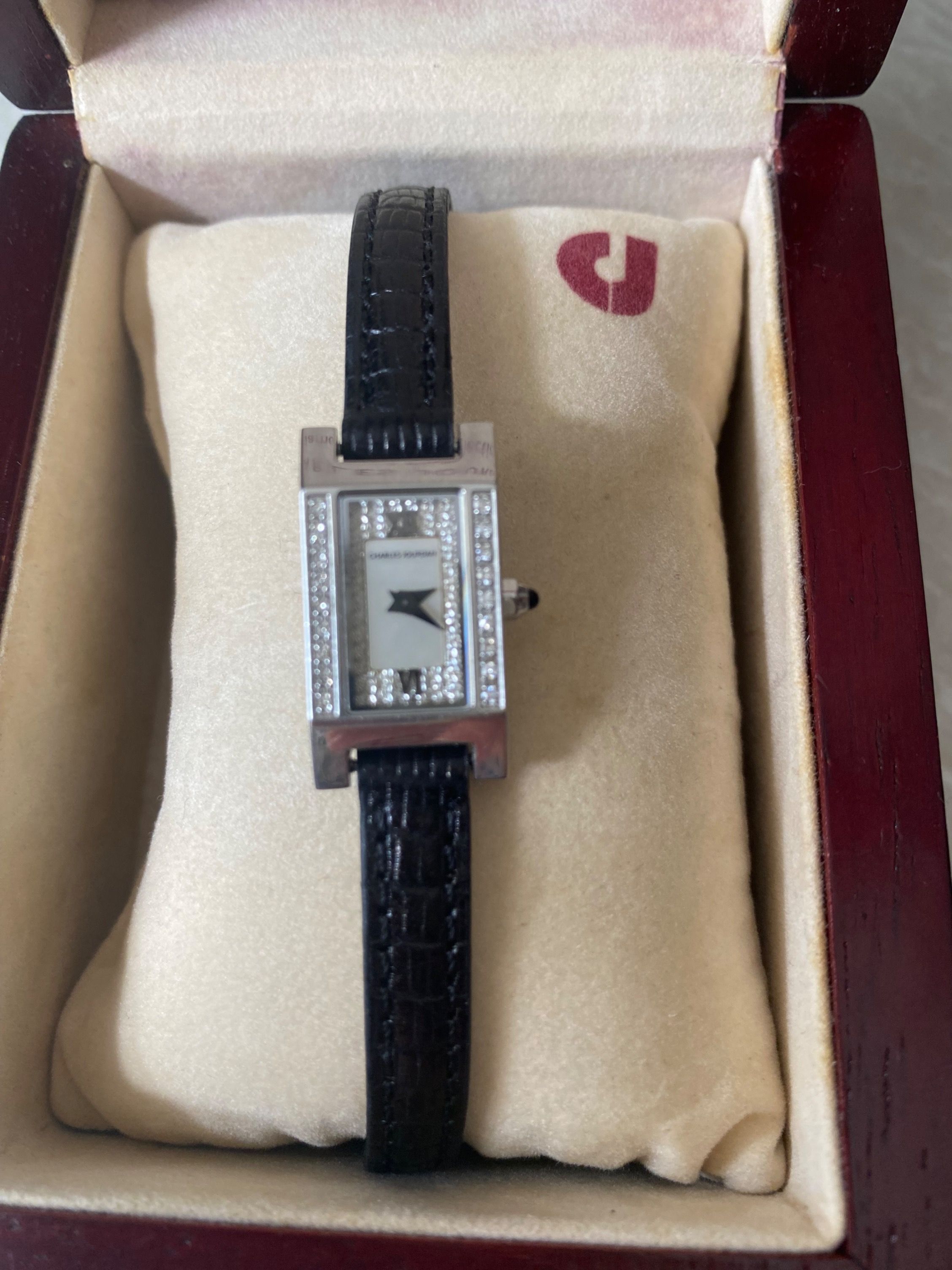 Charles jourdan sales diamond watch