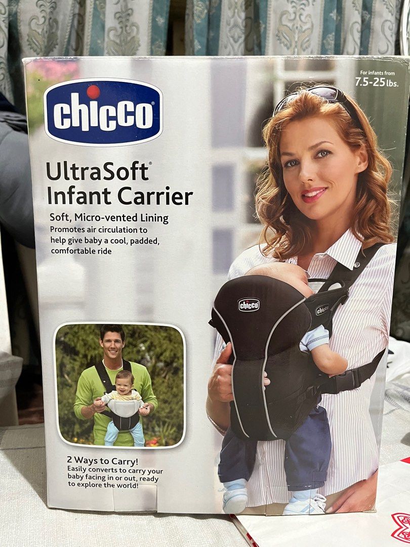 Chicco UltraSoft 2 in 1 Infant Carrier Baby Carrier for Newborns
