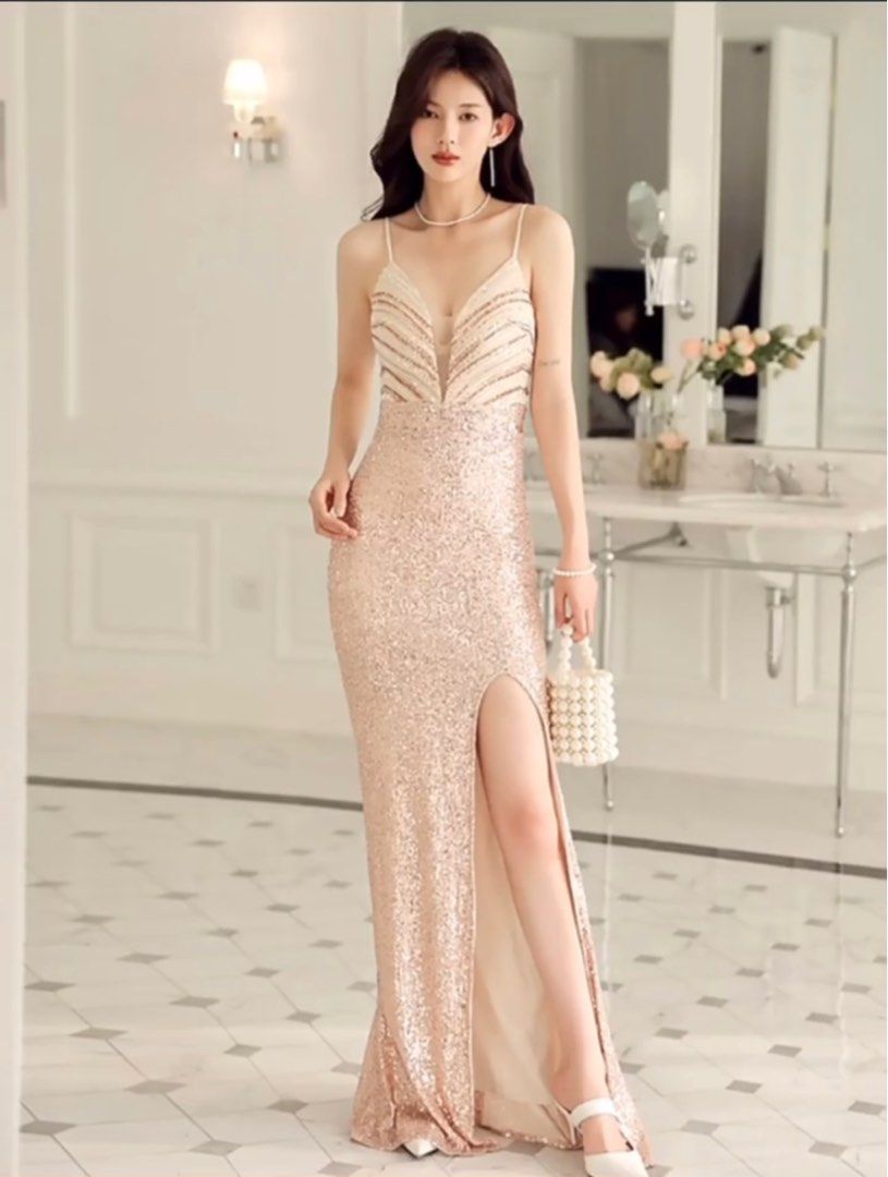Classy Celebrity Evening Gown