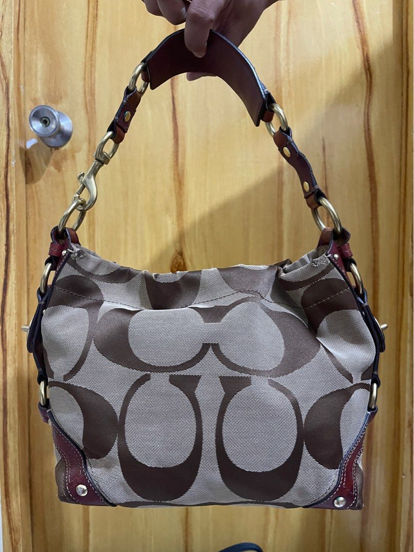 Coach Vintage Signature Hobo Bag Luxury Bags Wallets on Carousell