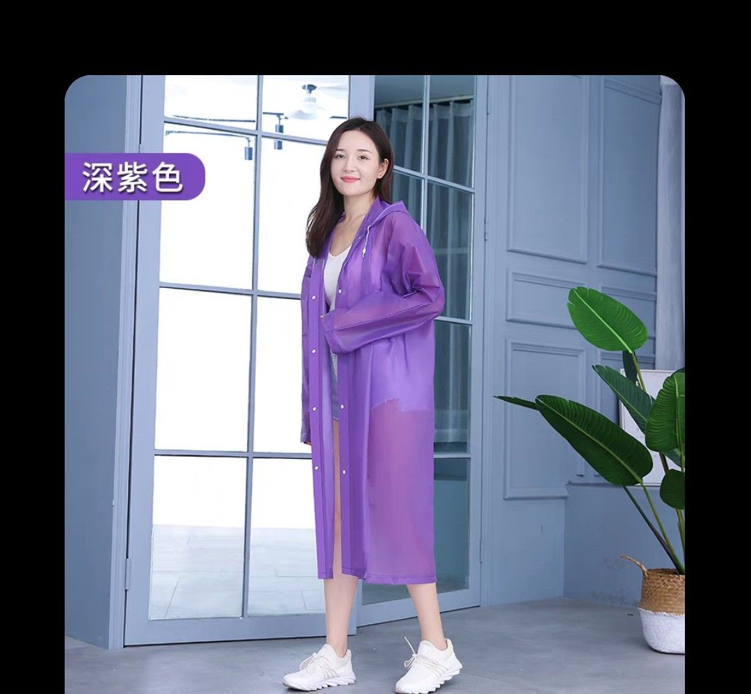 Raincoat purple discount