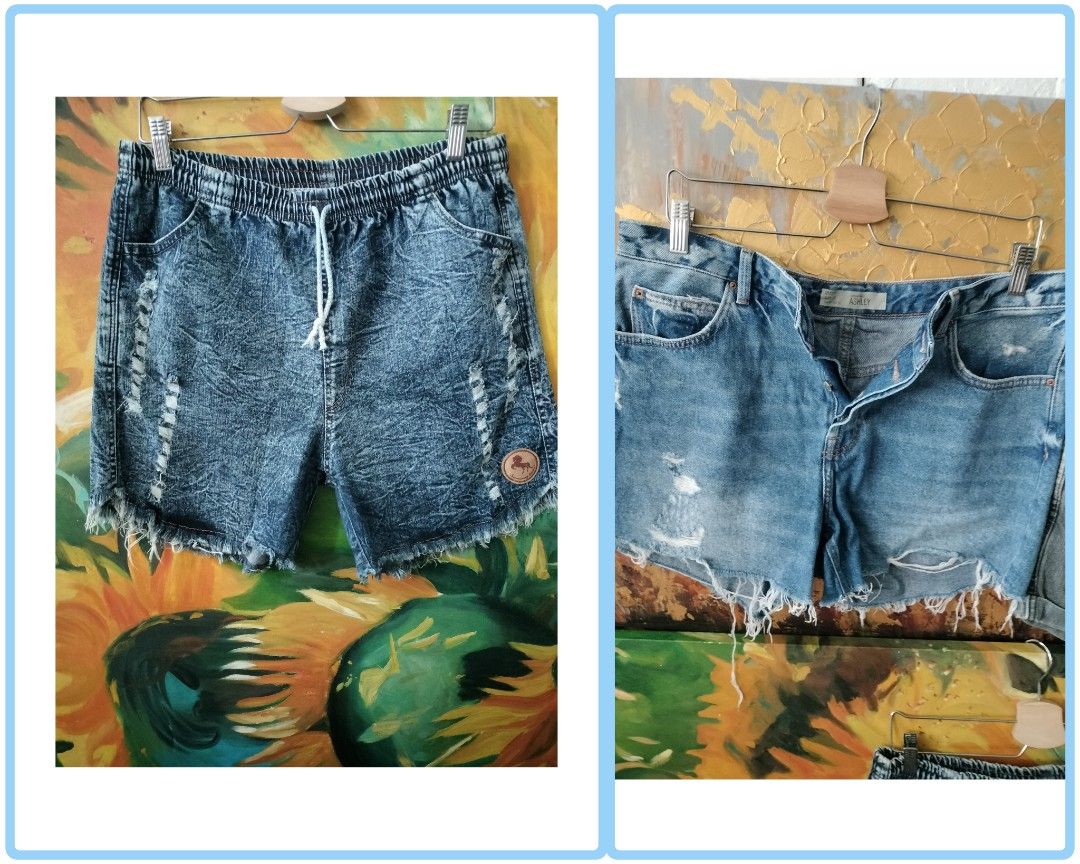 topshop ashley denim shorts