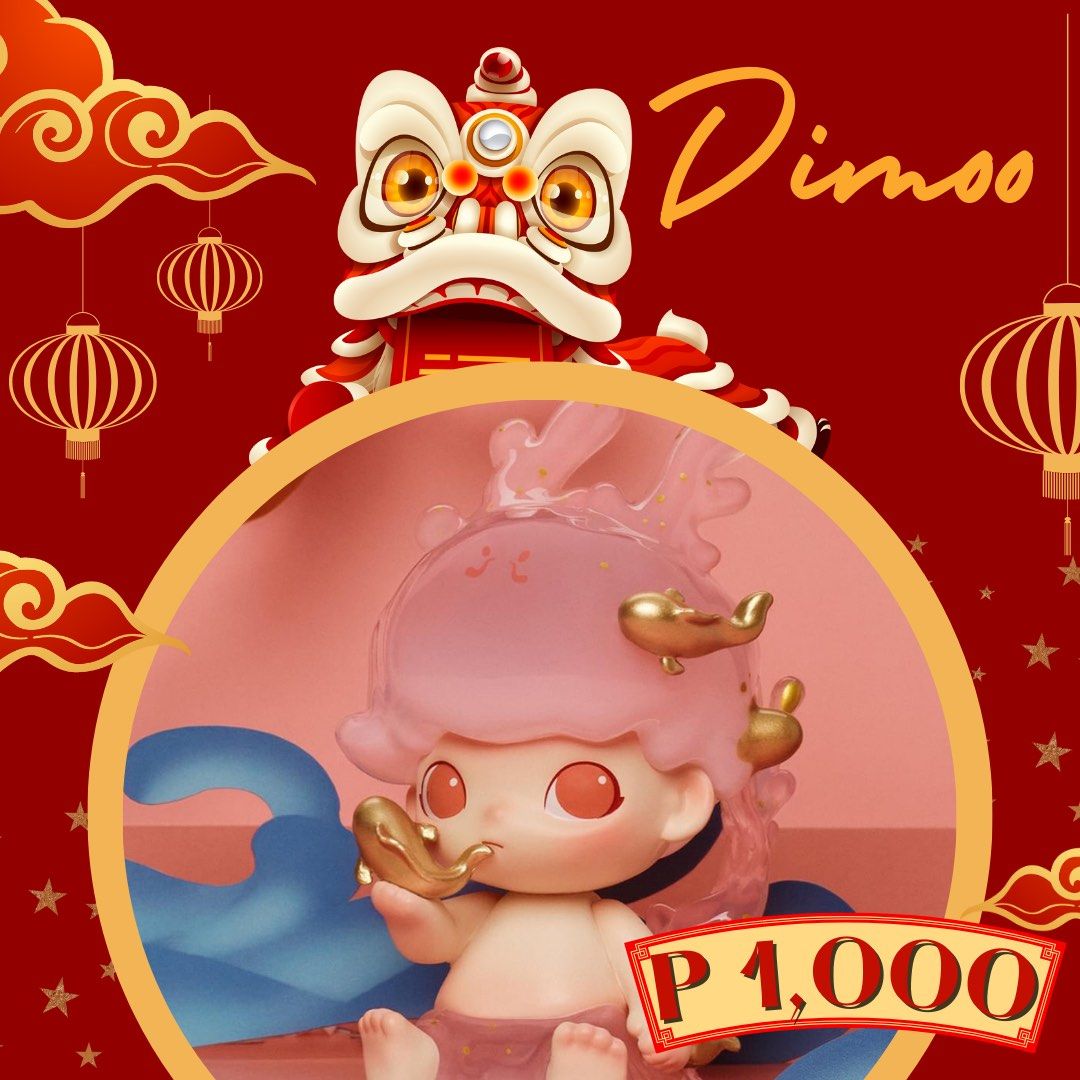 Dimoo Loong Presents Chinese New Year Pop Mart, Hobbies & Toys, Toys ...