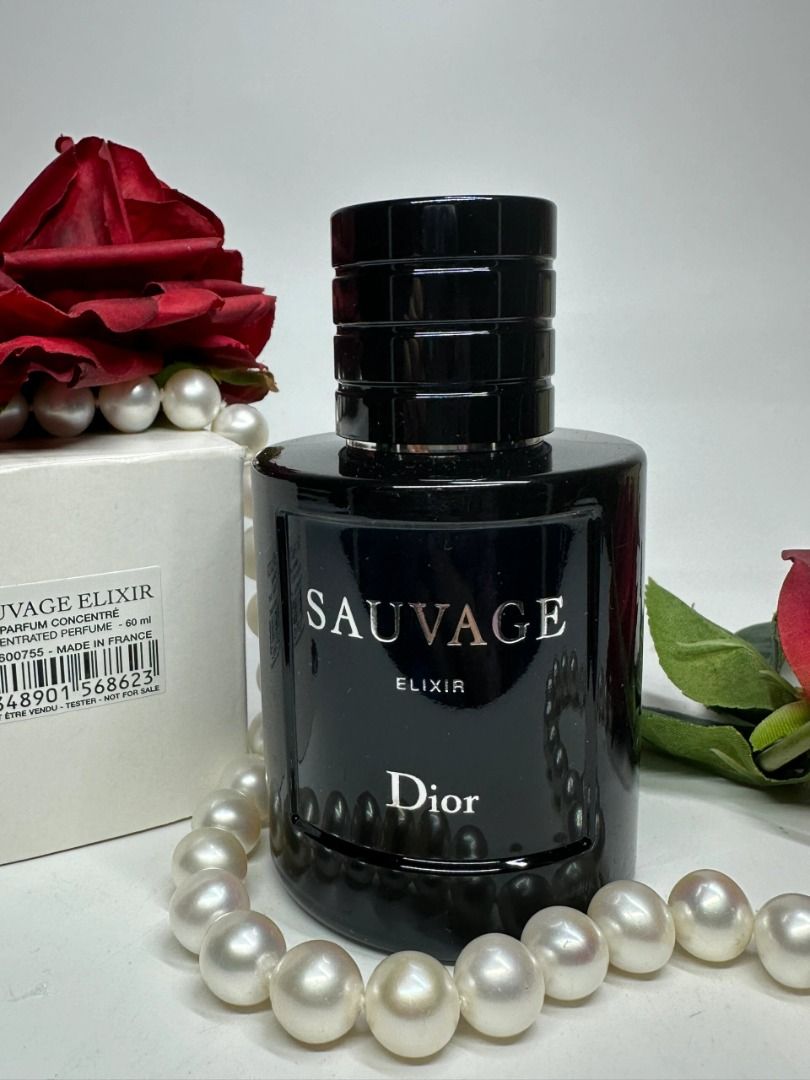 dior sauvage elixir tester