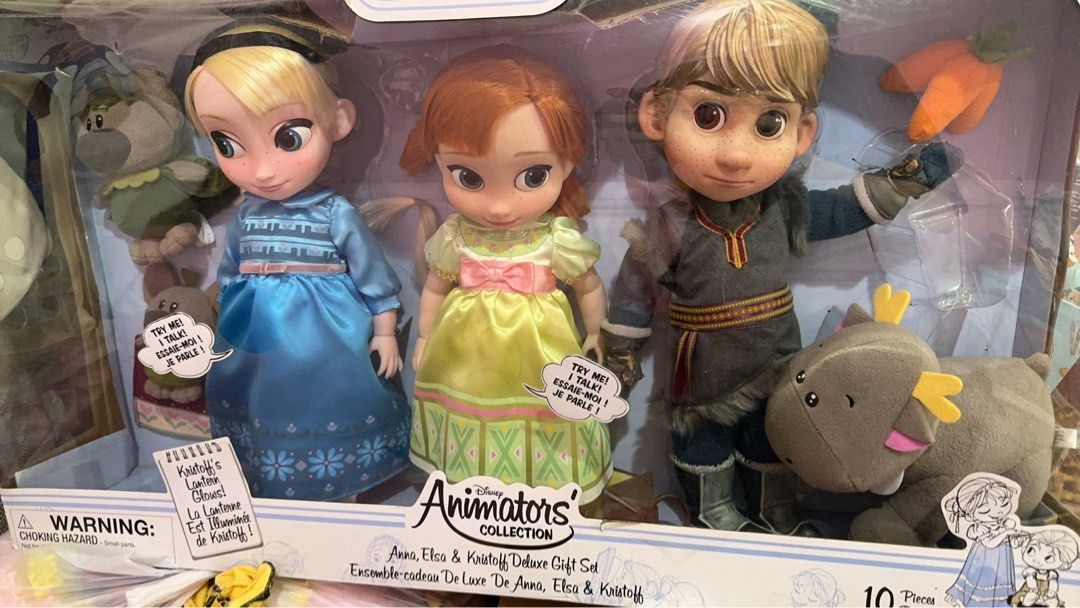 Disney doll set sale 10 pc
