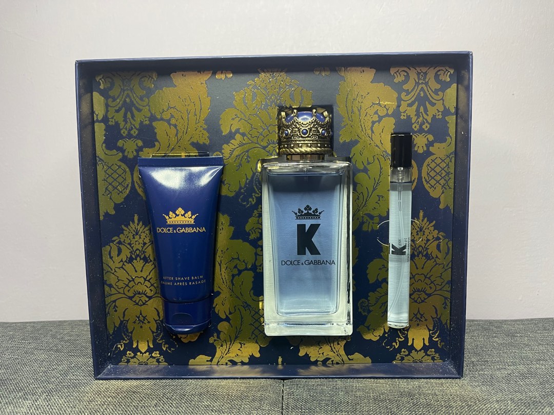 Dolce Gabbana King Perfume EDT 100ml gift set Beauty Personal