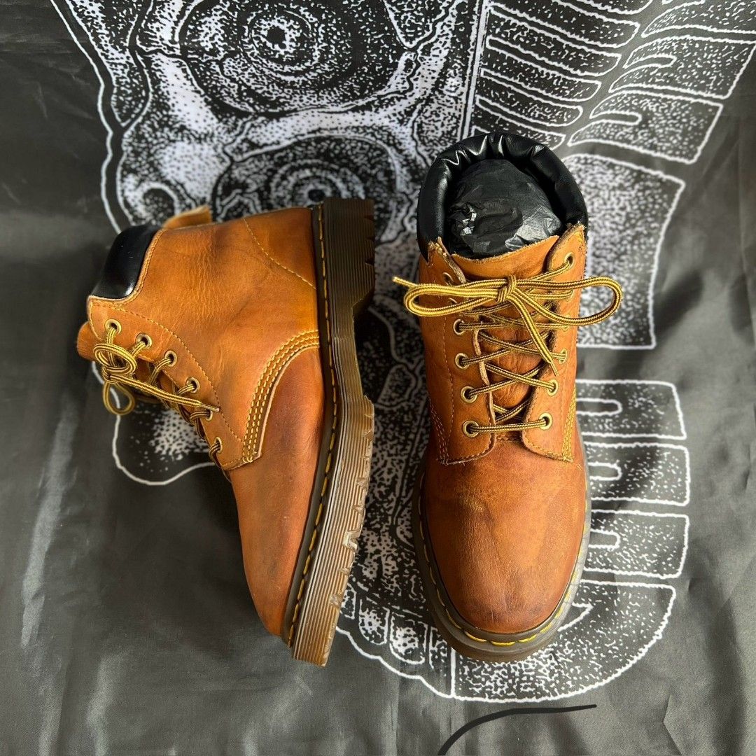Dr martens 939 on sale crazy horse orange