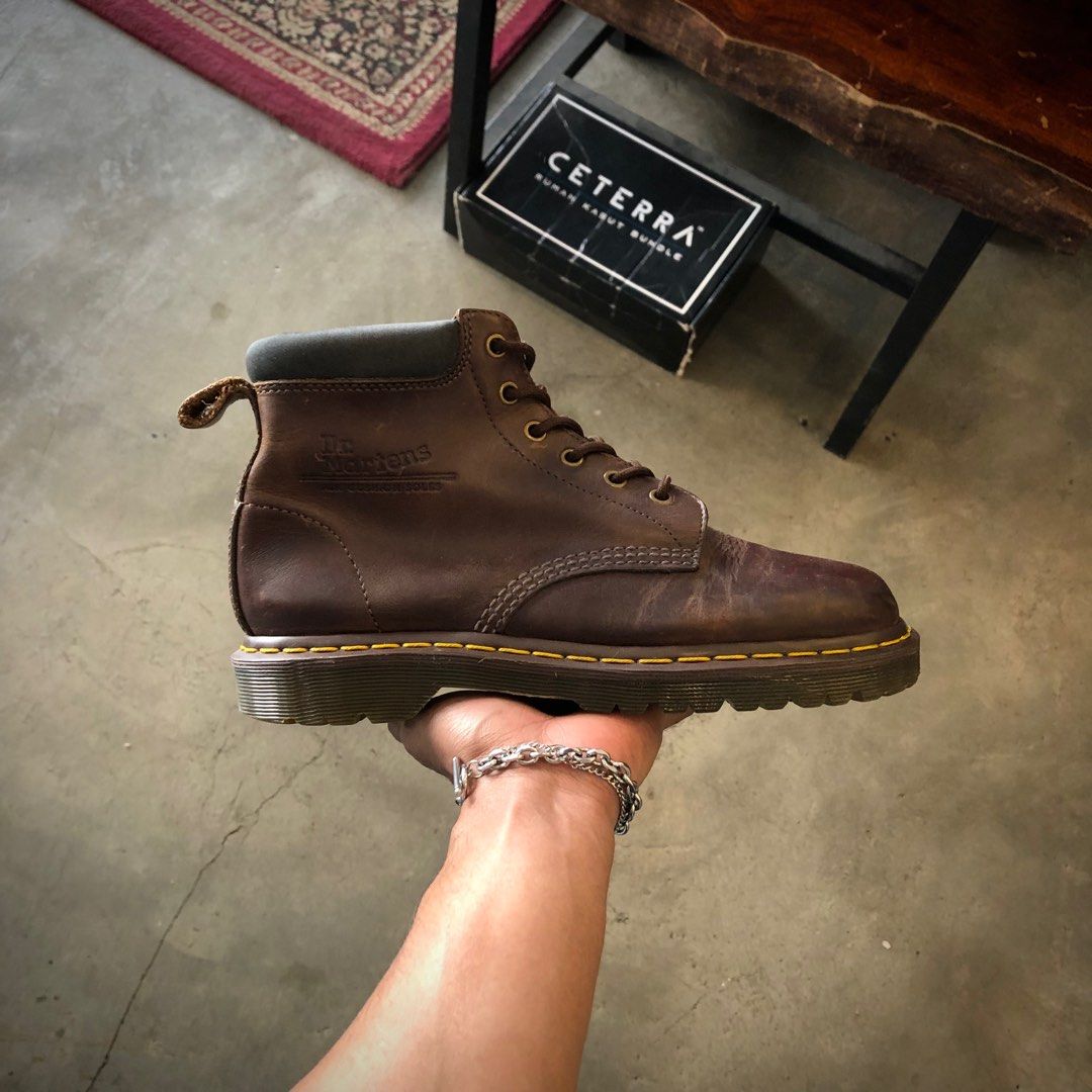 Dr martens 939 hotsell 6-eye boots grey