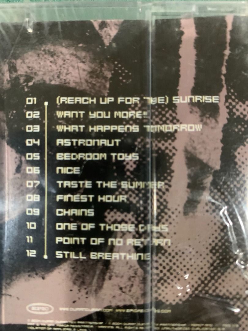 Duran Duran (Astronaut) (Category: CDs & DVDs) located in Iligan City. Submitted by rarefind (Listing ID 1279881565, Image 2). Description: Cassette Tape Condition - Brand New.