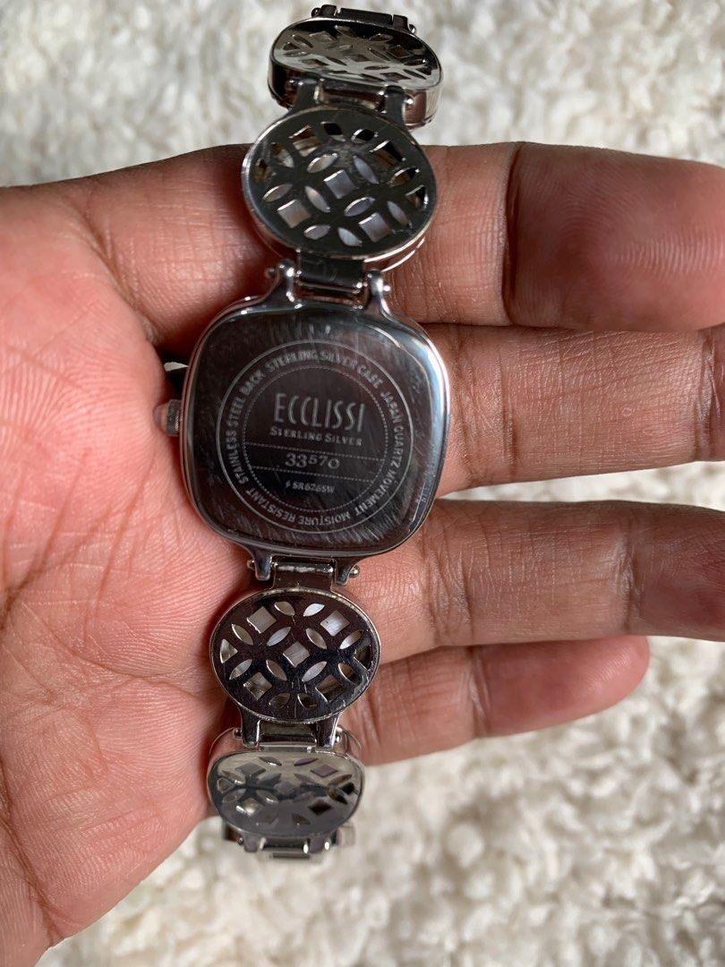 Ecclissi sterling silver watch sr626sw sales