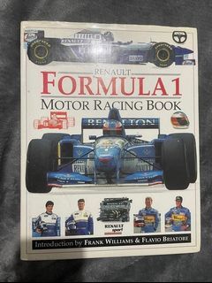 F1 Motor Racing Book hardbound