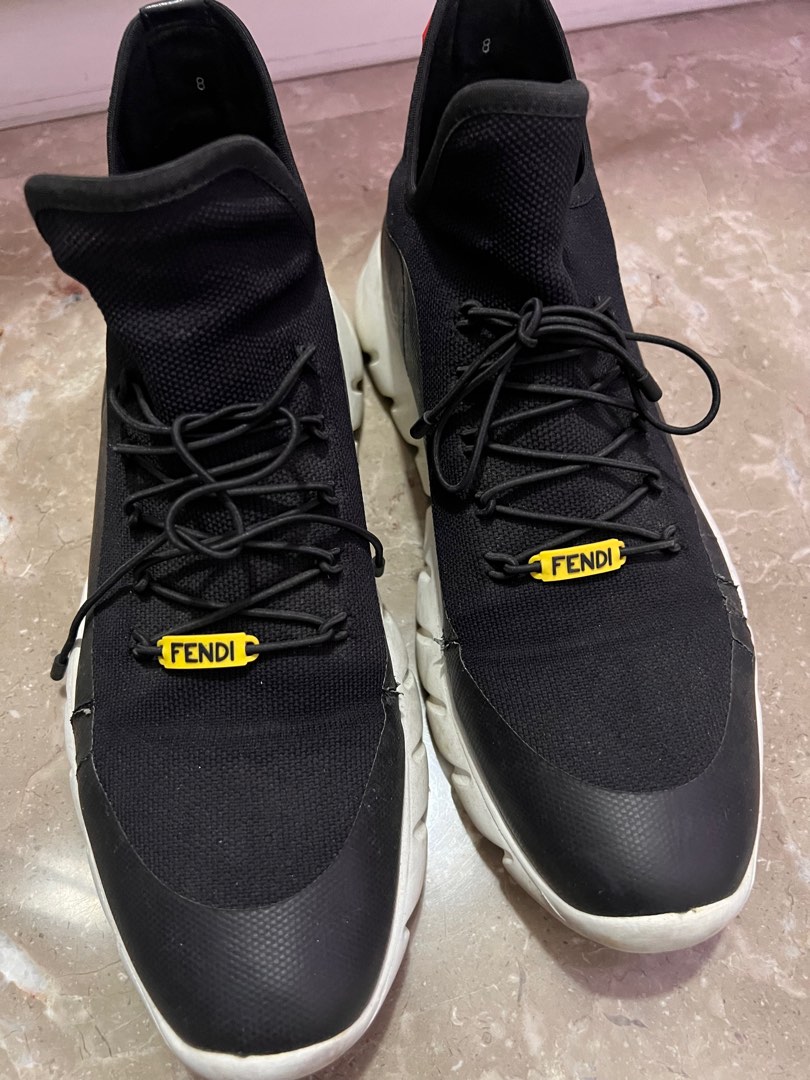 Fendi lace up sneakers shoes