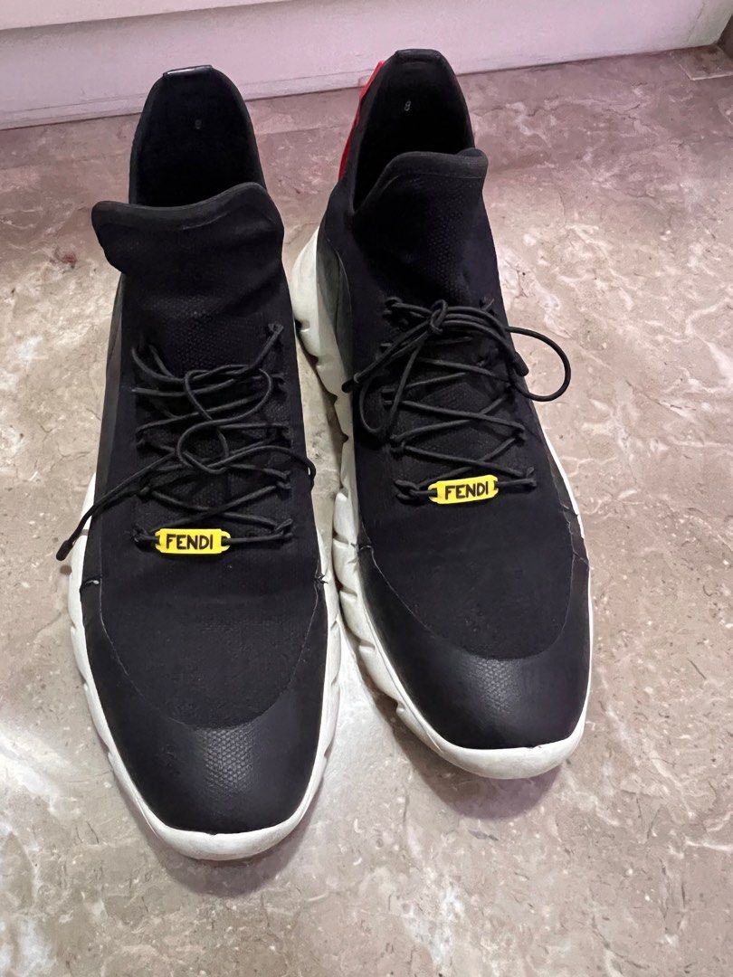 Fendi knit 2025 think colorblock sneakers