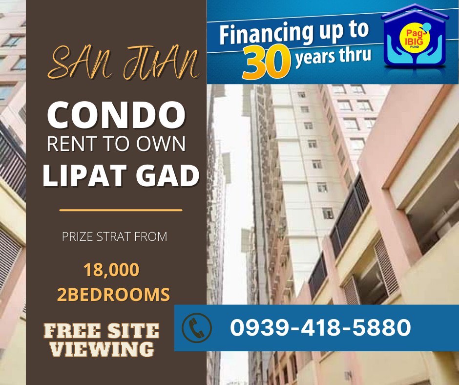 FEW UNITS LEFT! CONDO SAN JUAN MANILA RENT TO OWN MANDALUYONG PIONEER