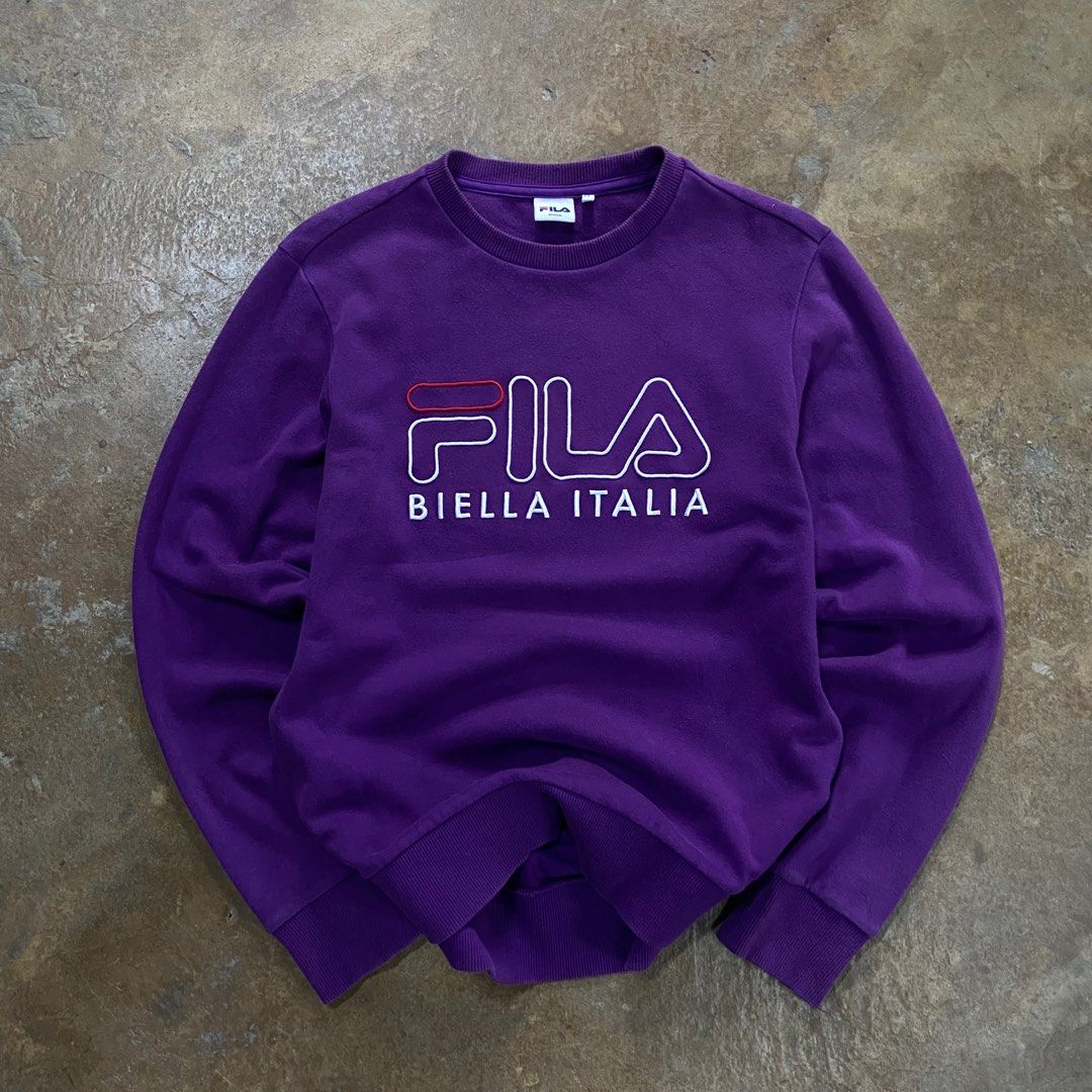 Fila sweatshirt clearance mens purple