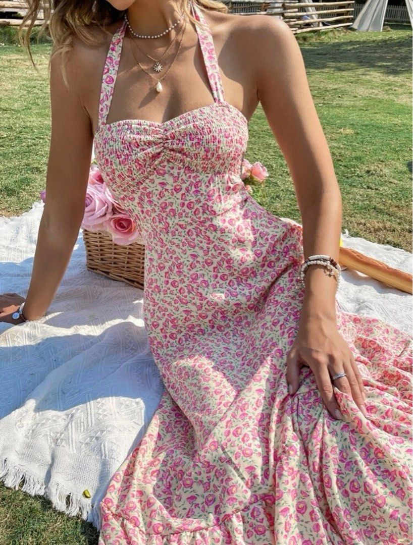 Halter sundress deals