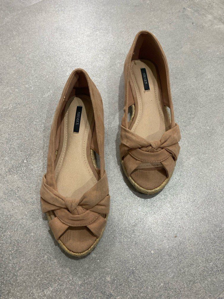 asos nude flats