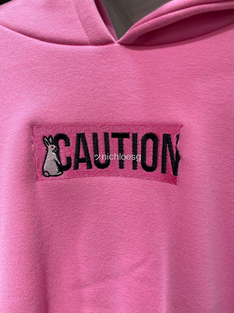 FR2梅　Caution Short Hoodie FR2梅 Caution Short Hoodie