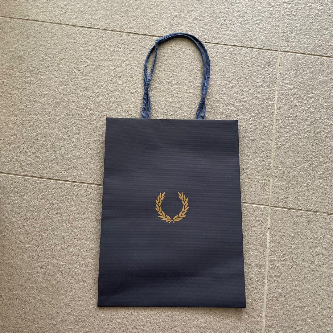 Fred perry paper best sale bag