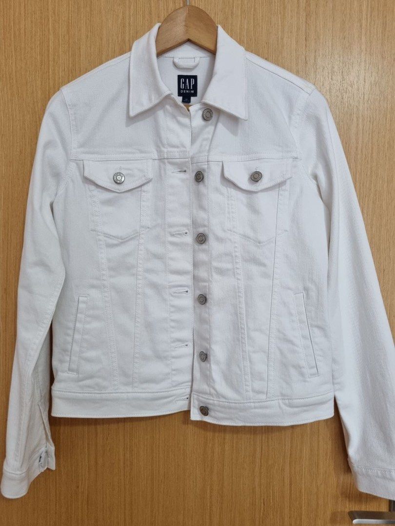 Gap Icon white denim jacket