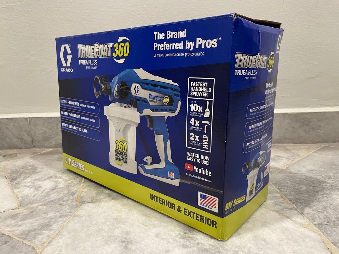 Electric Paint Sprayer Graco 26D283 TrueCoat 360 Variable Speed