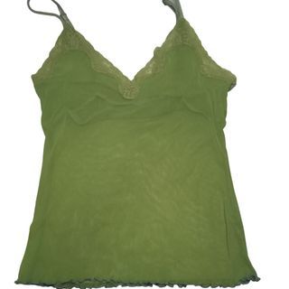 green see-through lingerie top