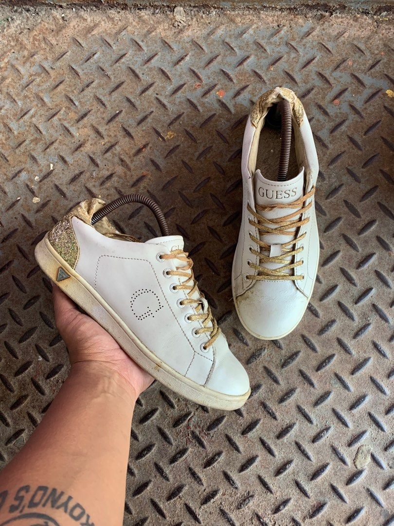 Guess Sneakers Size 8 to 8.5 mens Men s Fashion Footwear Sneakers on Carousell