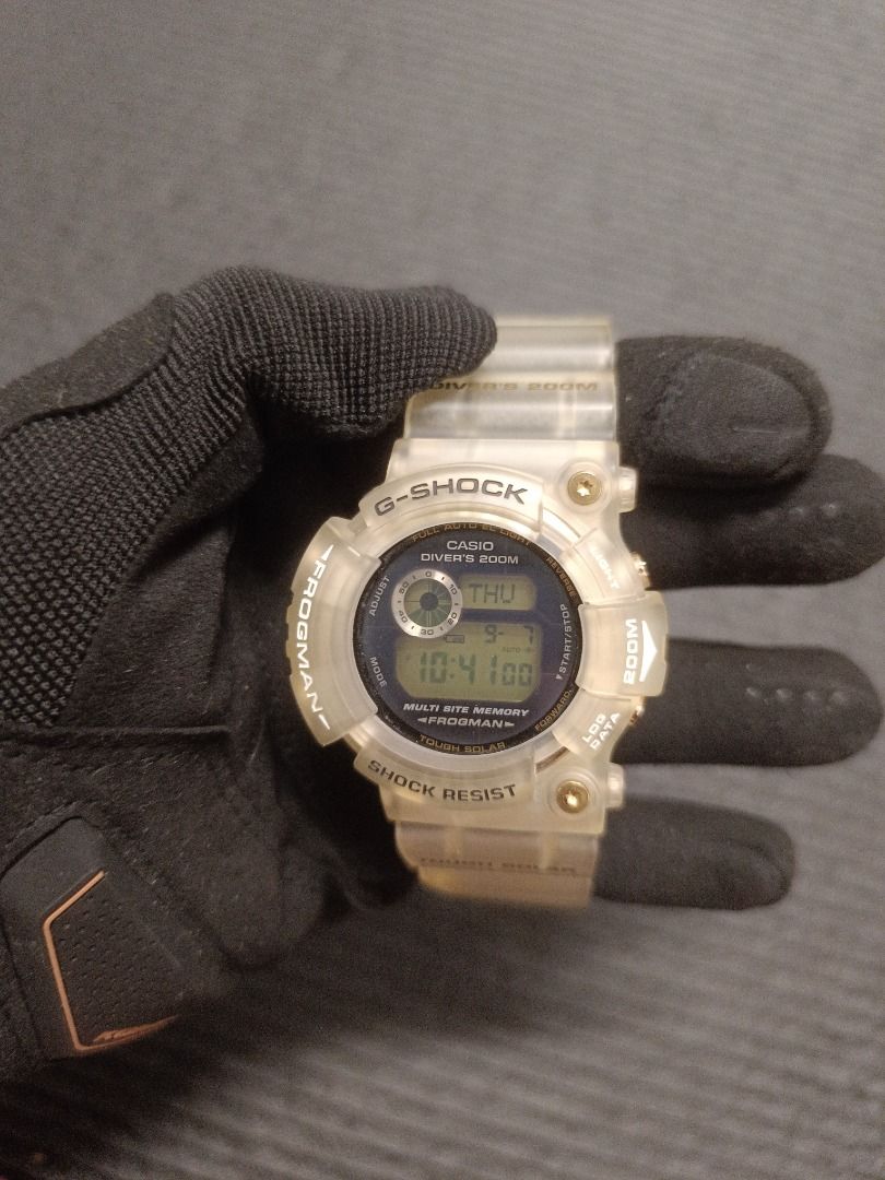GW 225E 7JF 25th ANNIVERSARY FROGMAN JELLY Men s Fashion Watches Accessories Watches on Carousell