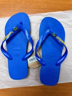 Havaianas Brazil Blue Flip Flops