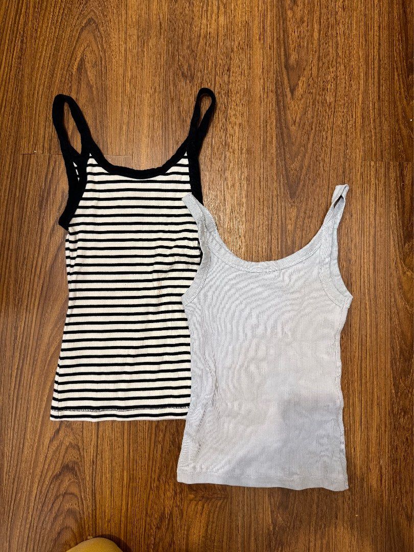 H&M Cami Top Bundle (Category: Sleeveless) located in Taytay. Submitted by ac.declutters (Listing ID 1279864500, Image 1). Description: - 400 for both tops - steal !!! .