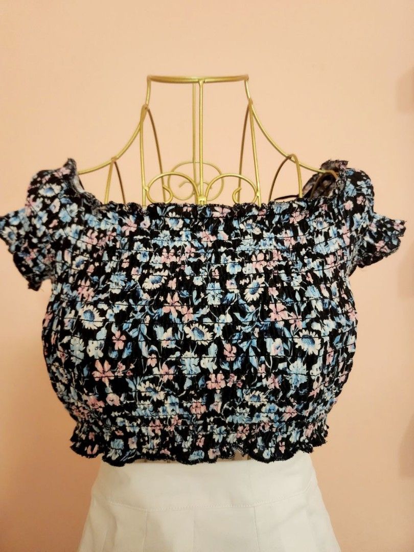 H&m ruched top online