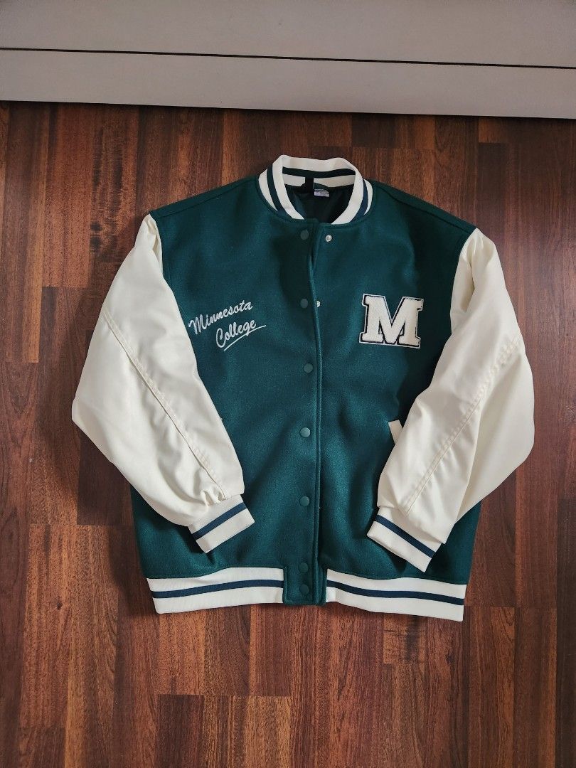 College hotsell jacket h&m