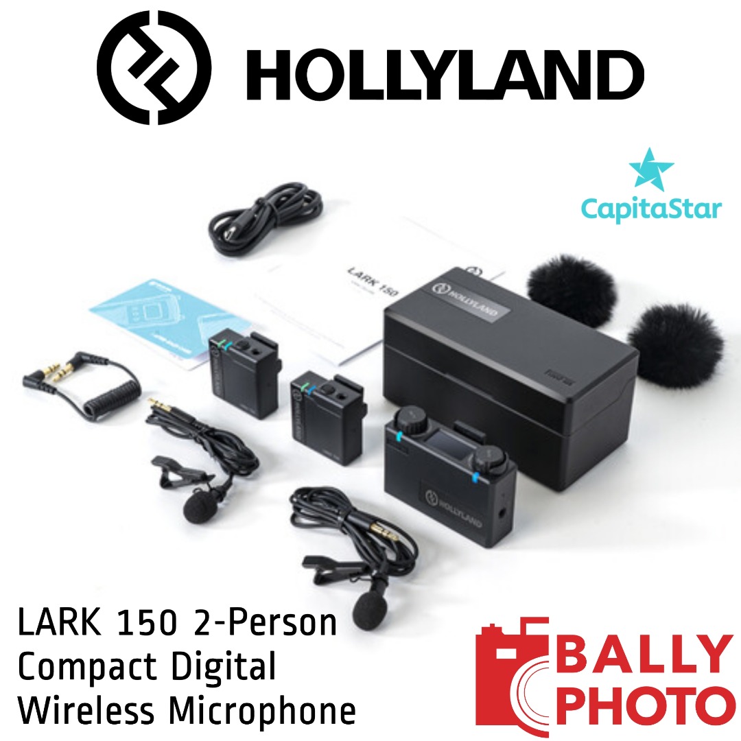 Hollyland Lark M2 Wireless Lavalier Microphone (2TX+3RX
