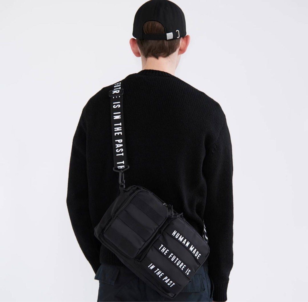 Human Made Military Pouch Large, Men's Fashion, Bags, Sling Bags