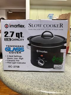 Imarflex slow cooker 2.7qt