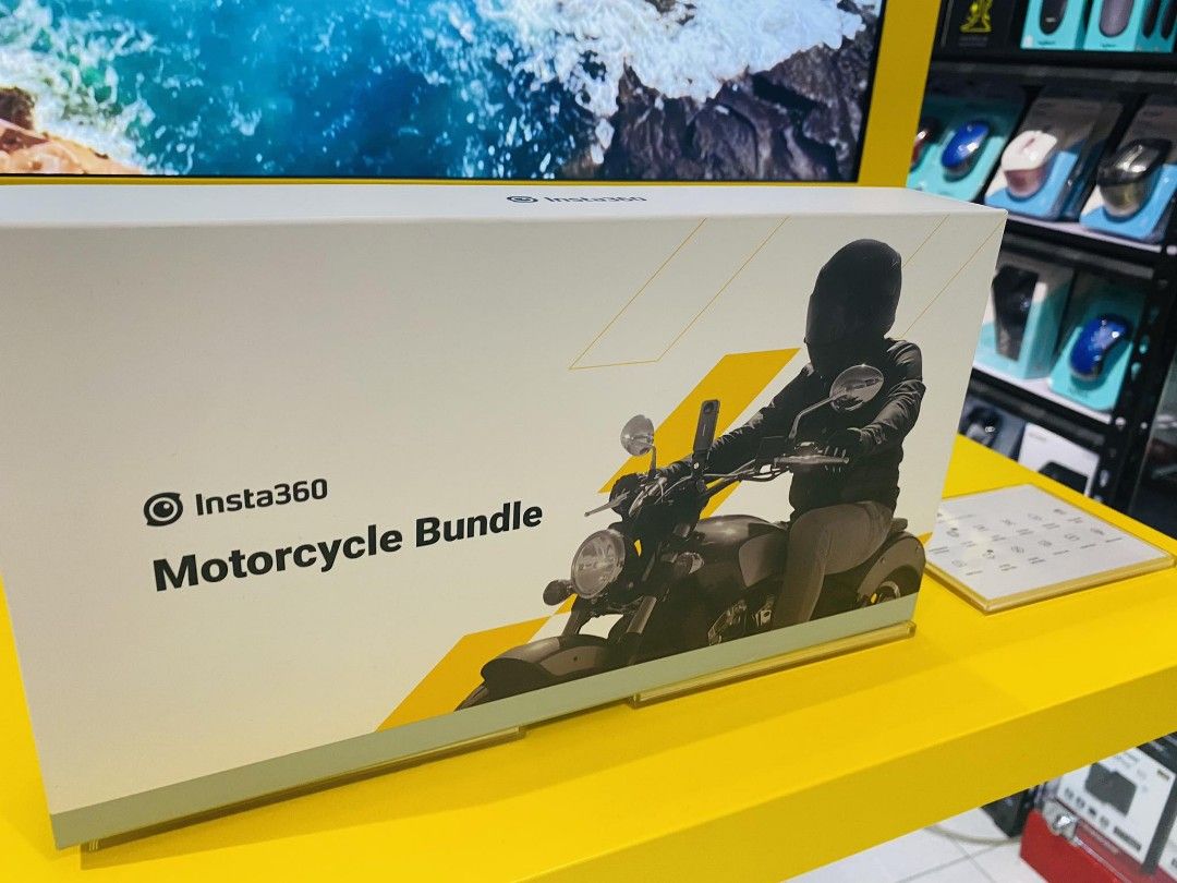 Insta360 Motorcycle Bundle (Category: Tripods & Monopods) located in Makati City. Submitted by techubstoreandaccessories (Listing ID 1279996023, Image 2). Description: Insta360 Motorcycle Bundle Ready for Pick-Up / Same Day Delivery Via Lalamove‼️ DETAILS: ✅ Actual Picture Posted. ✅BRAND NEW, SEALED, & ORIGINAL. ✅7 Days Replacement for Factory Defects and 1year Limited Warranty. (Terms and conditions apply). ✅With Sales Invoice (BIR REGISTERED) a