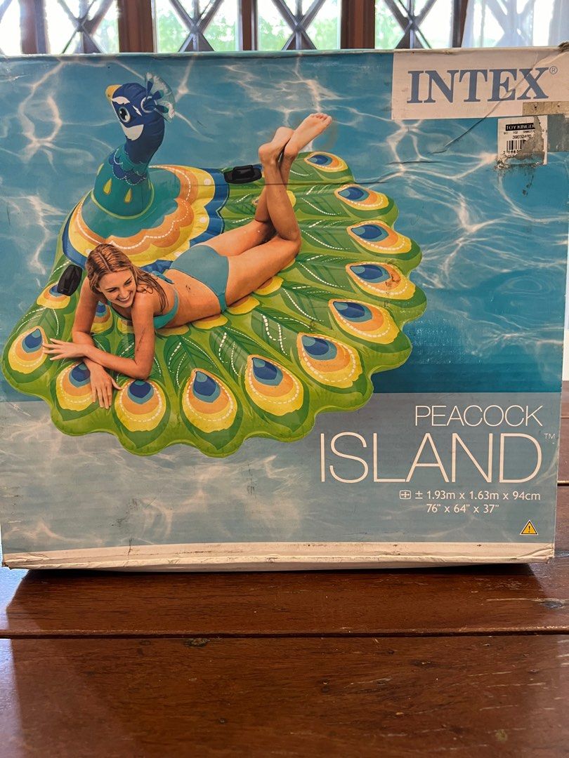 Intex peacock island top