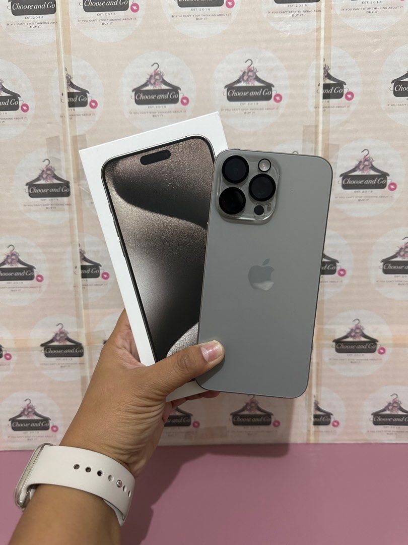 iphone 15 pro max 256 (FU) (Category: iPhone 15 Series) located in Cabanatuan. Submitted by chooseandgo (Listing ID 1279759791, Image 1). Description: iphone 15 pro max 256 (FU) Brandnew (sealed) Pic for attention only.