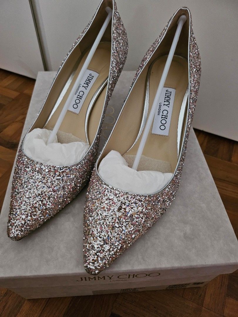Real real jimmy choo shoes hot sale