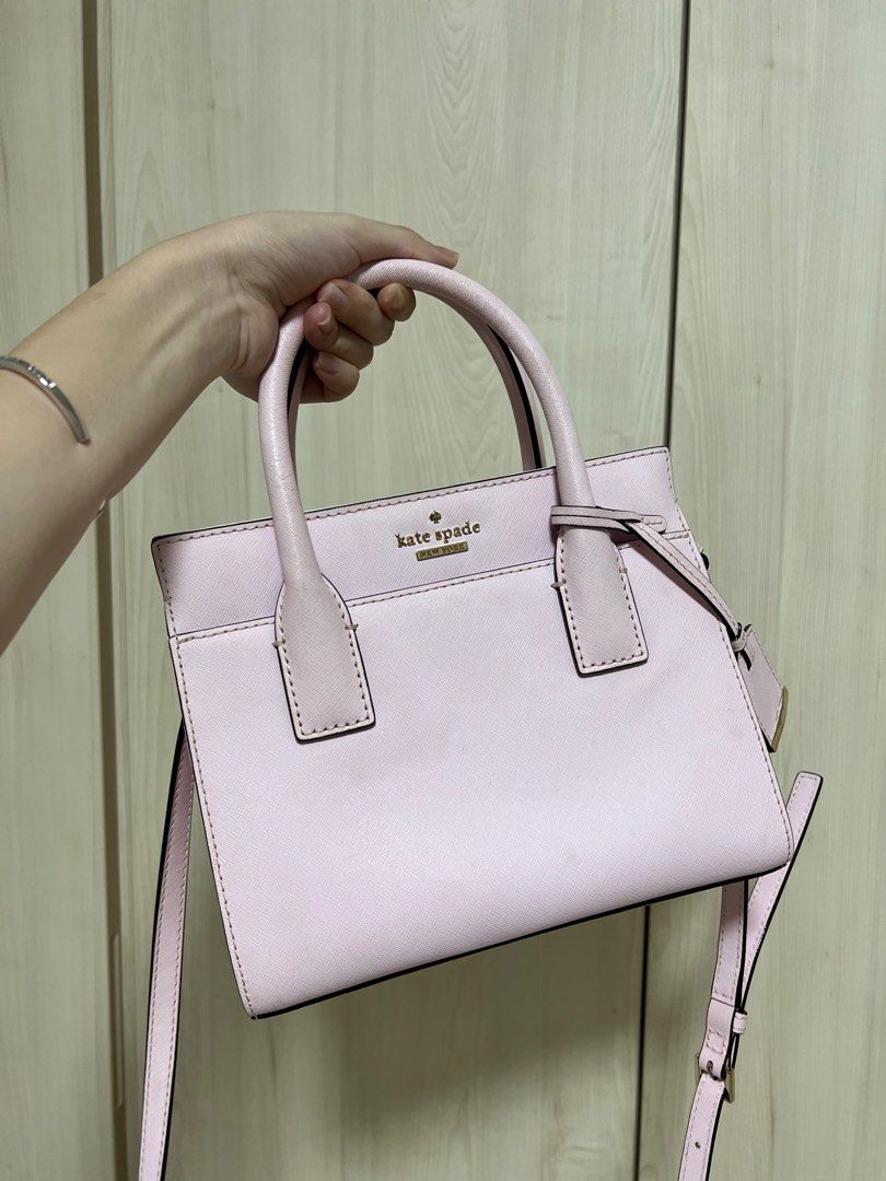 Kate spade pink best sale and green purse