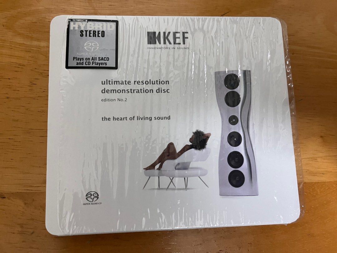 KEF Ultimate Resolution Demonstration Disc Edition No.2 SACD - 醉音影音生活｜JOIN  AUDIO｜PChome商店街