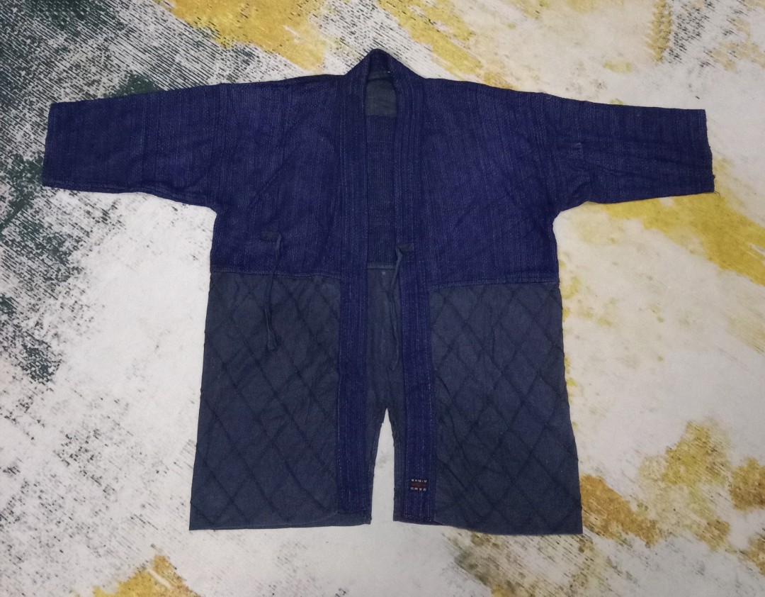 Kimono Jacket in Japanese Sashiko Embroidery