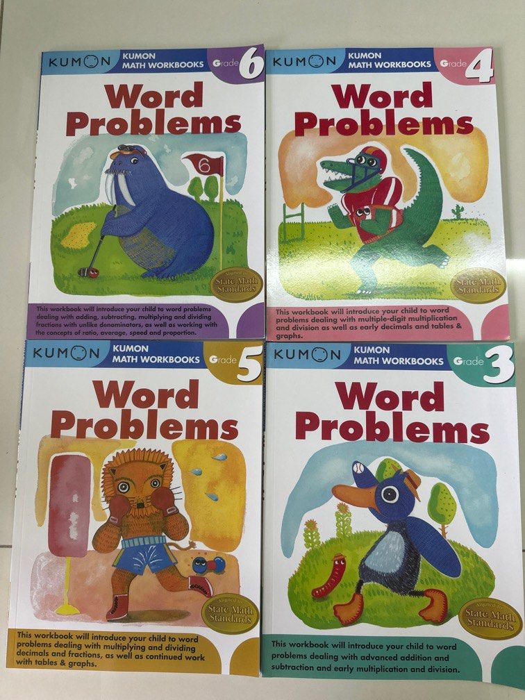 Kumon math workbooks, Hobbies & Toys, Books & Magazines, Assessment ...