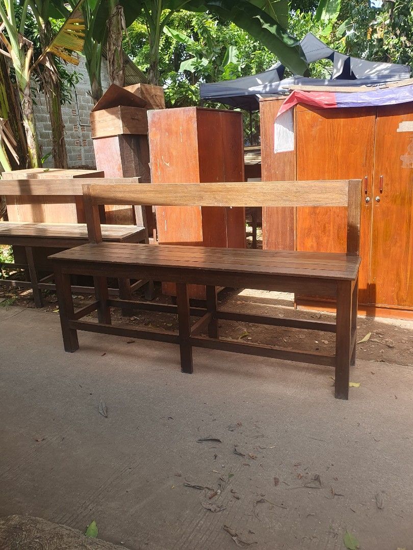 Kursi Taman Antik Kayu Kamper Antik Furnitur Di Carousell 2405