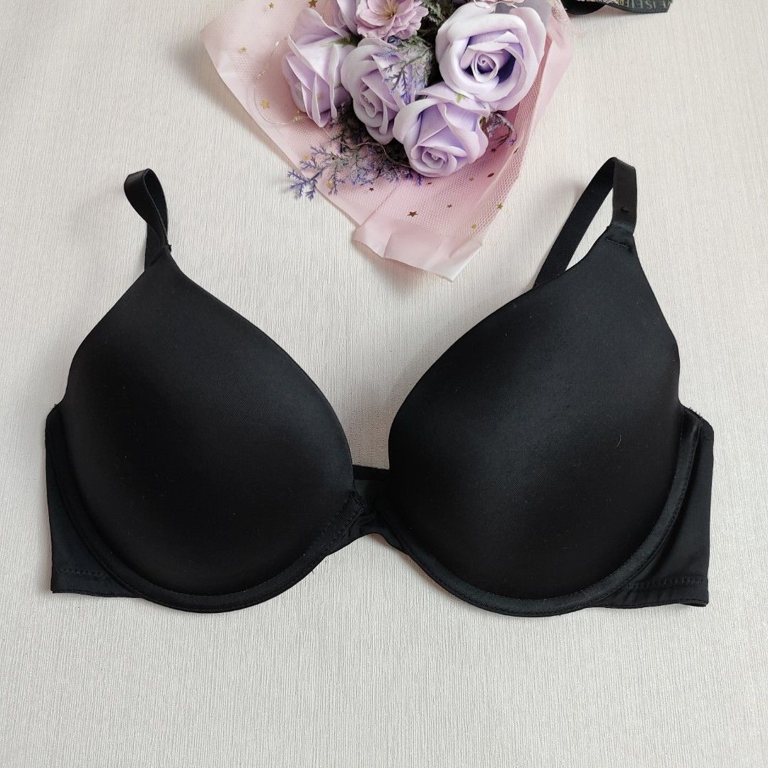 LACE BRA BLACK BH 32A, Fesyen Wanita, Pakaian Wanita, Atasan di