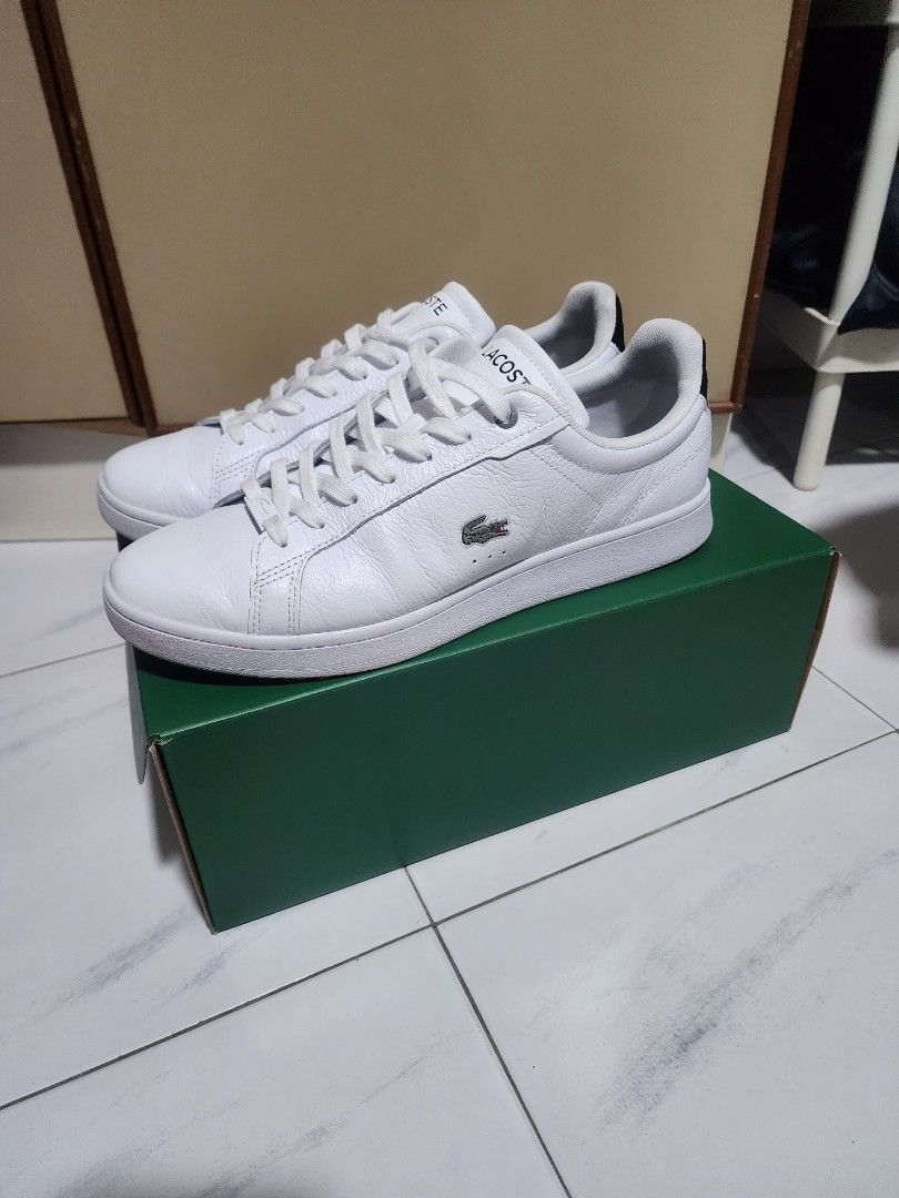Lacoste Carnaby Pro white grey Men s Fashion Footwear